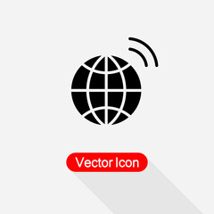 Go To Web Icon, Link Icon Vector Illustration Eps10