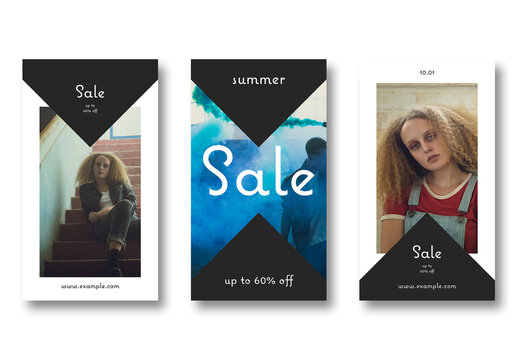 Sale Social Media Set