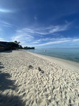 Plage de Matira &agrave; Bora Bora, Polyn&eacute;sie fran&ccedil;aise	