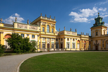Fototapeta premium Pałac w Wilanowie, Warszawa