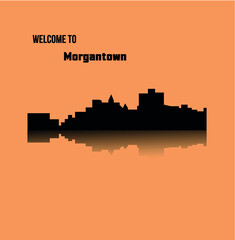 Obraz premium Morgantown, West Virginia