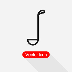 Ladle Icon Vector Illustration Eps10