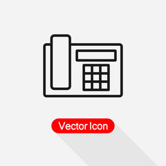 Office Phone Icon Vector Illustration Eps10