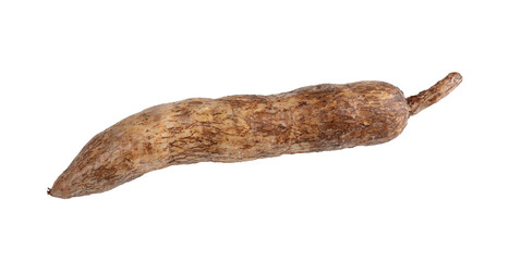Tuber of unpeeled cassava