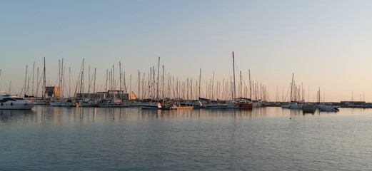 boats in the bay