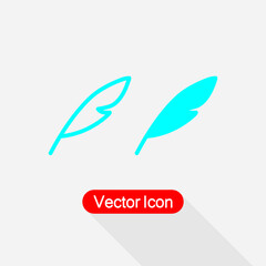 Quill Icon Vector Illustration Eps10
