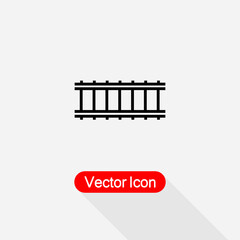 Railway Icon Vector Illustration Eps10