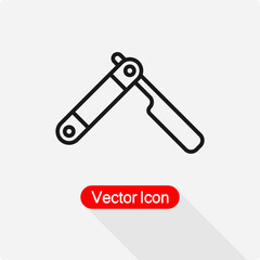 Razor Icon vector illustration eps 10