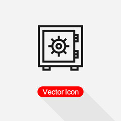 Safe Icon Vector Illustration Eps10