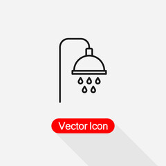 Shower Icon Vector Illustration Eps10
