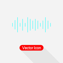 Speech Recognition Icon,Equalizer Icon Vector Illustration Eps10