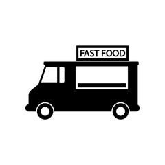 Food courts icon, fast food, logo isolated on white background