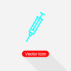 Syringe Icon Vector Illustration Eps10