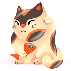 Lucky cat Maneki neko