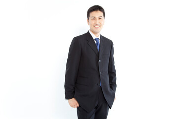笑顔のビジネスマン