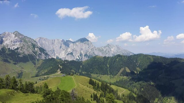 Beautiful alpine view at Werfenweng - Salzburg - Austria	