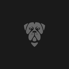 Creative shaped bulldog triangle with variant color