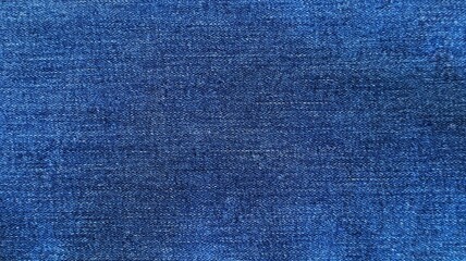 Blue indigo denim jeans fabric textile texture background wallpaper banner