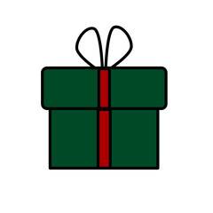 Christmas package vector gift present