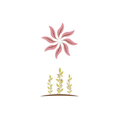 Beauty Florist botanical flower vector design