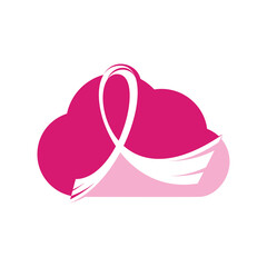 Breast Cancer October Awareness Month Campaign Background. pink ribbon breast cancer Vector illustration design.