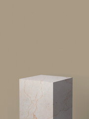abstract background with a marble stone