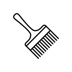 Paint Brush Icon Symbol Vector Illustration