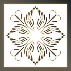 Colorful abstract graphic background. Tribal ethnic ornament. Scarf design. Frame.