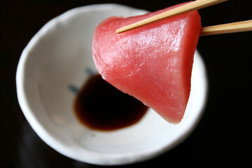 まぐろ 刺身 箸