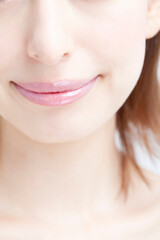 Fototapeta premium 女性の口元
