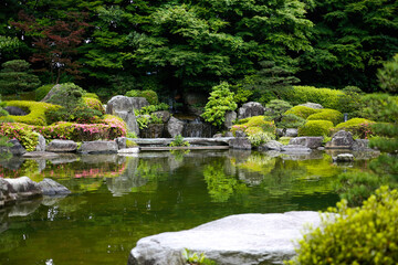 Fototapeta na wymiar 일본식 정원