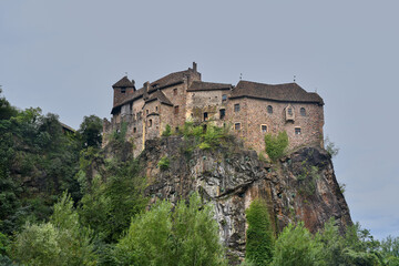 Naklejka premium Runkelstein Castle in the mountains