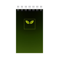 notebook and notepad with corporate designs