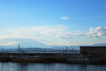 江ノ島から見える富士山【国内・江ノ島】