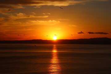 江ノ島の夕陽【国内・江ノ島】