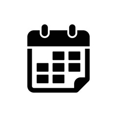 Calendar vector icon. Web design icon. Calendar on the wall. Flat calendar icon. Vector icon EPS