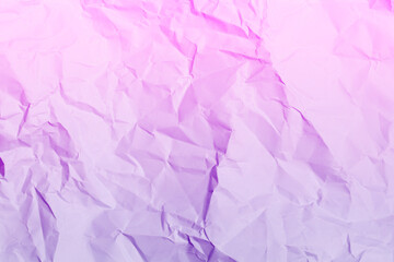 violet and pink crumpled paper background, texture for web design screensavers.