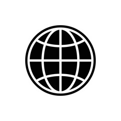 Globe earth icon. World icon.