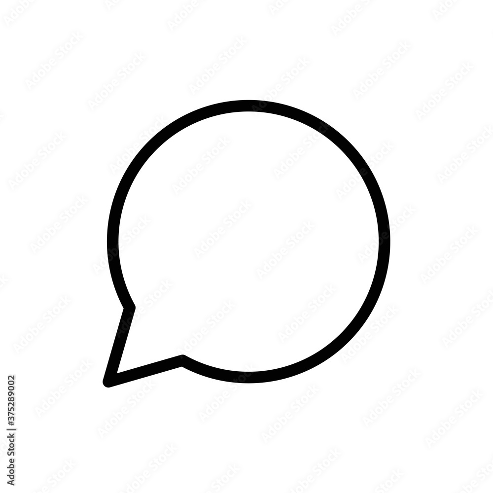Poster speech bubble icon. vector web design.