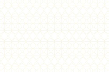 Fototapeta premium The geometric pattern with lines. Seamless vector background. White and gold texture. Graphic modern pattern. Simple lattice graphic design. vector design template element.