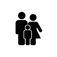 Family Icon Vector. Vector web design.
