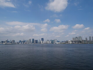 Fototapeta premium 東京湾からの東京