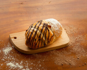 pan de chocolate con masa madre