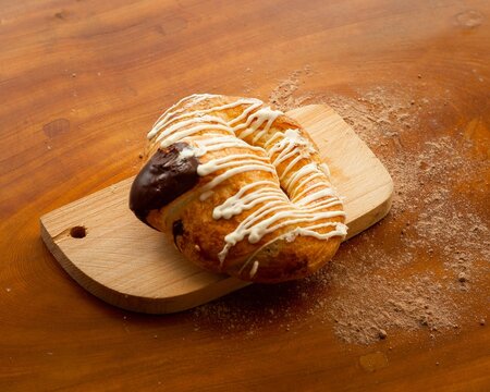 Pan de chocolate con masa madre