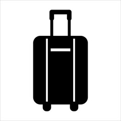 Travel bag icon. Design template vector
