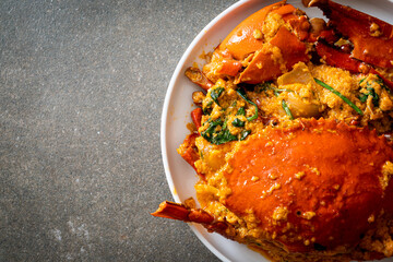 Stir Fried Crab with Curry Powder