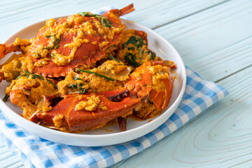 Stir Fried Crab with Curry Powder