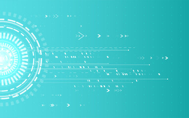 Abstract technology communication background