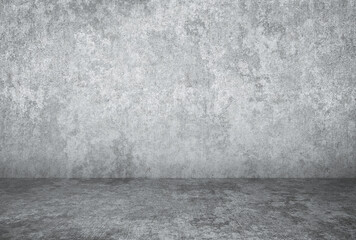 plaster wall, grey background
