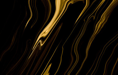 Marble texture wall surface black gold ink pattern graphic  background granite abstract light...